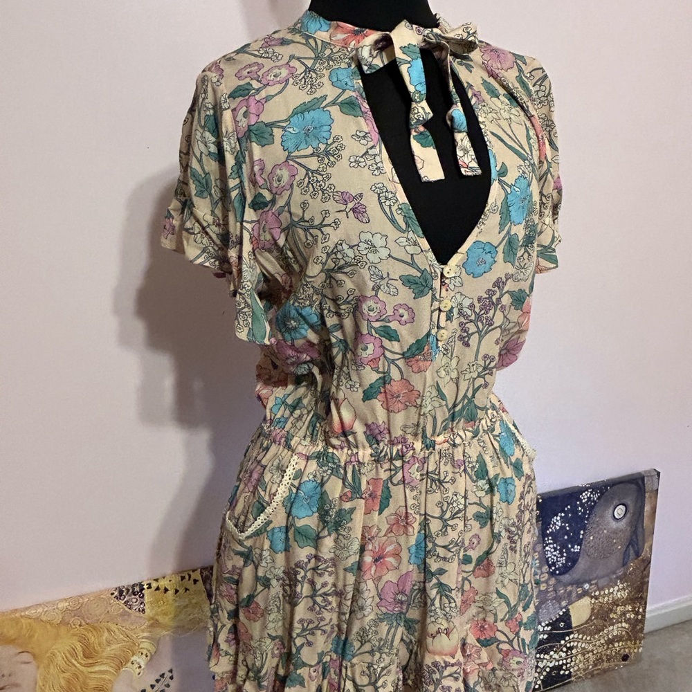 Spell & The Gypsy Floral Dress Size M - Picture 3 of 11